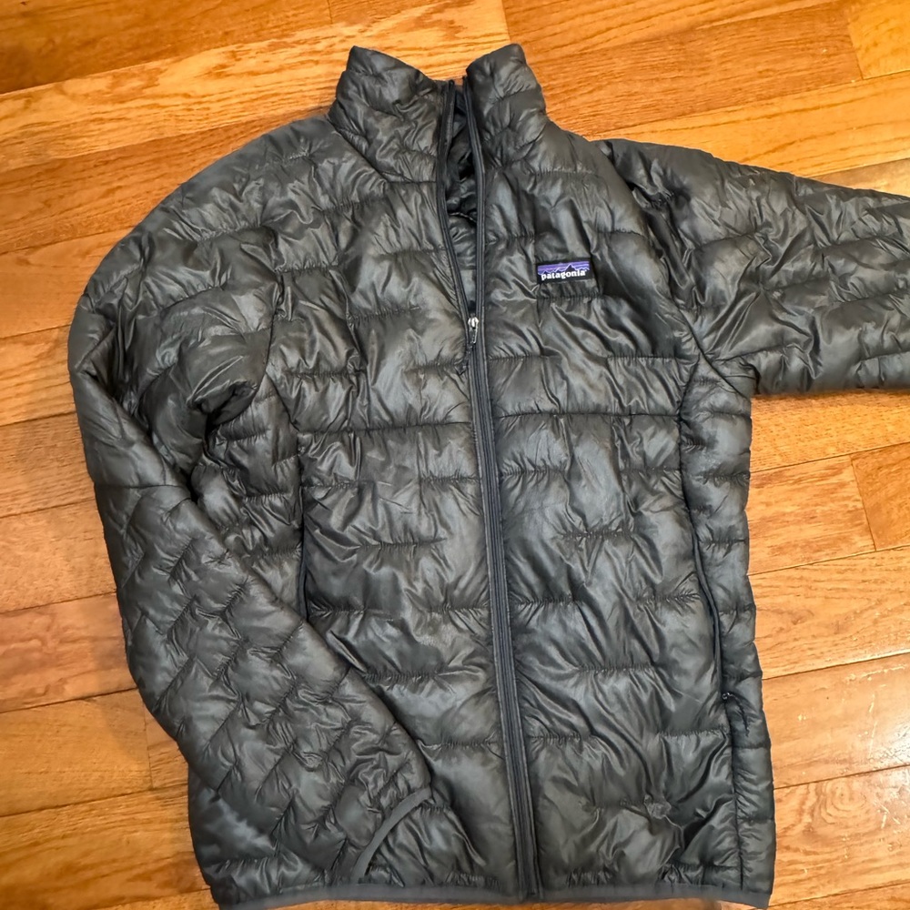 Patagonia Gray Puffer Jacket